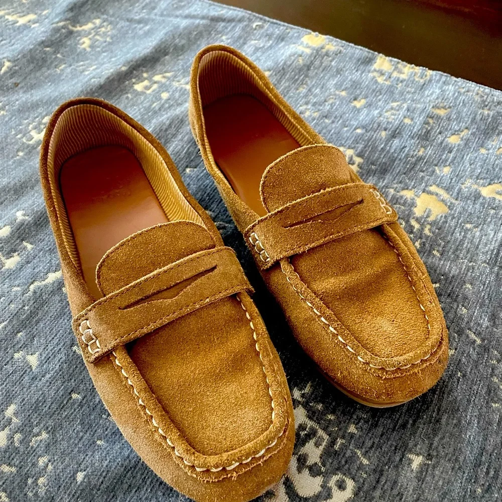 Suede Moccasins